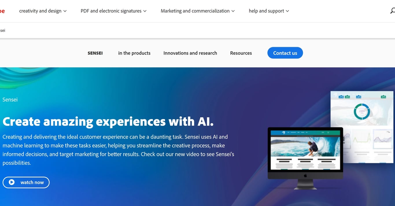 Adobe Sensei company image